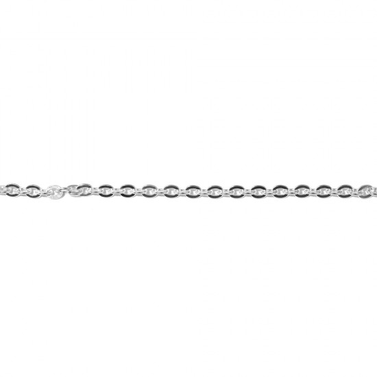 Lantisor Rayher, diametru 4.8mm, argintiu platinat, 60cm/rola