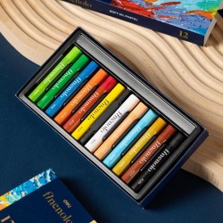 Creioane ulei pastel 12 culori PROFESIONALE  FINENOLO DELI