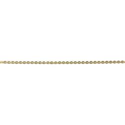 Brass anchor chain, grinded, gold-plated, o 2,8 mm Brass anchor chain, grinded, gold-plated, o 2,8 mm