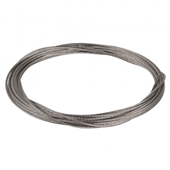 Stainless steelcable, 0,80 mm, tab-bag 3 m