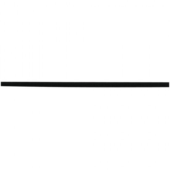 Caoutchouc band, round, o 1.9 mm, negru