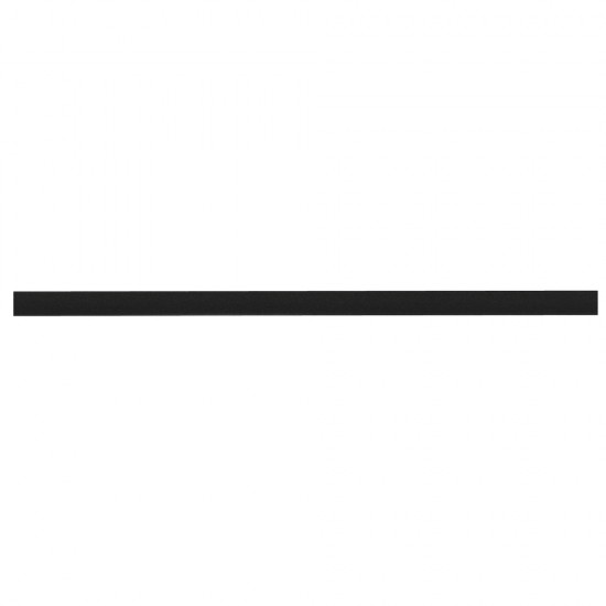 Caoutchouc band, round, o 3.0 mm, negru