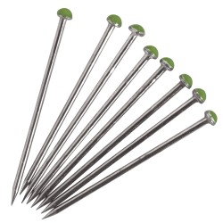 Ac gamalie Rayher, verde, 21x0,7mm, 500/set Ac gamalie Rayher, verde, 21x0,7mm, 500/set