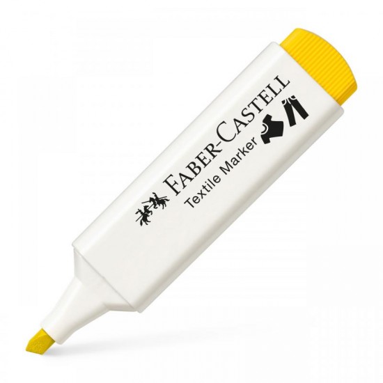 Marker textile galben FABER -CASTELL Marker textile galben FABER -CASTELL