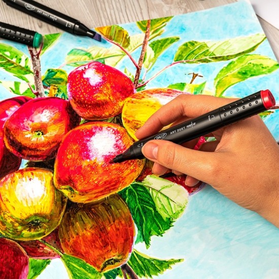 Marker grafic Art duet  DACO, 80/set mk680