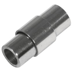 Stainless steel magnetic catch, platinum, 15x7mm, t-bag 1pc. Stainless steel magnetic catch, platinum, 15x7mm, t-bag 1pc.