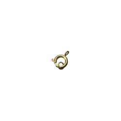 Chain catch with split ring, 9mm o, gold, tab-bag 3pcs. Chain catch with split ring, 9mm o, gold, tab-bag 3pcs.
