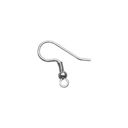 Ear hook, 20mm, tab-bag 6pcs. Ear hook, 20mm, tab-bag 6pcs.