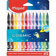 Carioca 12 culori/set Cosmic Maped