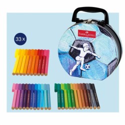 CARIOCA 33 CULORI FOTBAL CONNECTOR FABER-CASTELL
