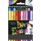 Carioca varf pensula, 20culori/set, pastel, Black Edition, Faber-Castell