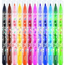 Carioca 12 culori/set Mini Cute Maped Carioca 12 culori/set Mini Cute Maped