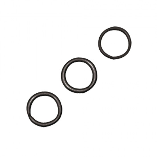 ring, 7mm o, negru, 1mm, t-bag 30pcs.