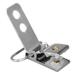 Pendant clip, platinum, 4.2x2.7cm Pendant clip, platinum, 4.2x2.7cm