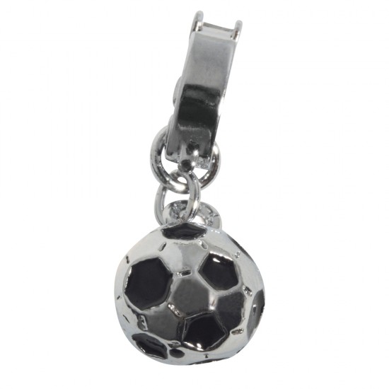 Shoe-Charms: Football, 10mm, w. clip 11mm