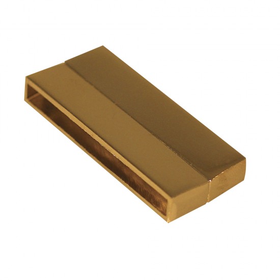 Inchizatoare magnetica fine two-parts, gold, 43mm, tab-bag 1 piece