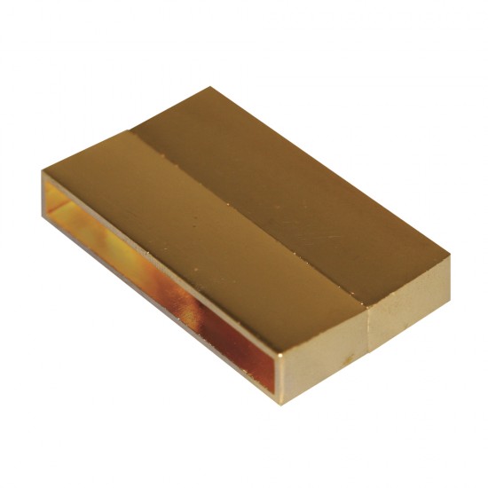 Inchizatoare magnetica fine two-parts, gold, 33mm, tab-bag 1 piece