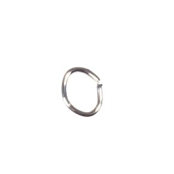 Small oval ring, silver, 3x4mm, 0.5mm thick, tab-bag 30pcs Small oval ring, silver, 3x4mm, 0.5mm thick, tab-bag 30pcs