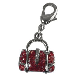 Funny-Charms: Bag, 14mm, w.12mm carabiner, t-bag 1pc. Funny-Charms: Bag, 14mm, w.12mm carabiner, t-bag 1pc.