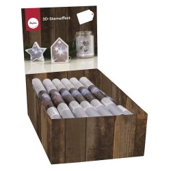 Display 3D Star effect foil, 3D Star effect foil 32 pcs. Display 3D Star effect foil, 3D Star effect foil 32 pcs.