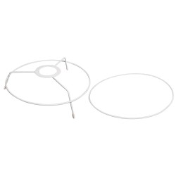 Metal lampstand set, 2-parts, 20cm, for lamp socket E27 Metal lampstand set, 2-parts, 20cm, for lamp socket E27