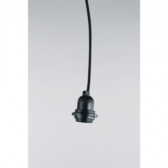 Lamp socket with switch, f. E27 socket