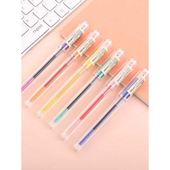  PIX CU GEL PASTEL , 6/SET, DELI