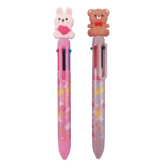 Pix 6 culori retractabil TEDDY, SPREE