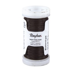 Sarma floristica, maro inchis, 0,35 mm o, spool 100 m