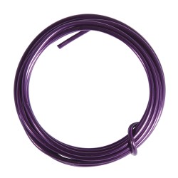 Sarma din aluminiu, extrem.shapeable, 2mm o, purple, tab-bag 2m