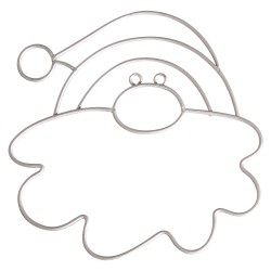 Sarma Moș Crăciun, 10,5x10cm, tab-bag 2