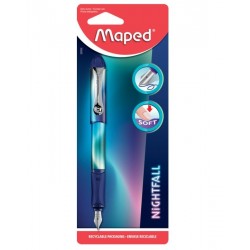 Stilou plastic Nightfall blister Maped