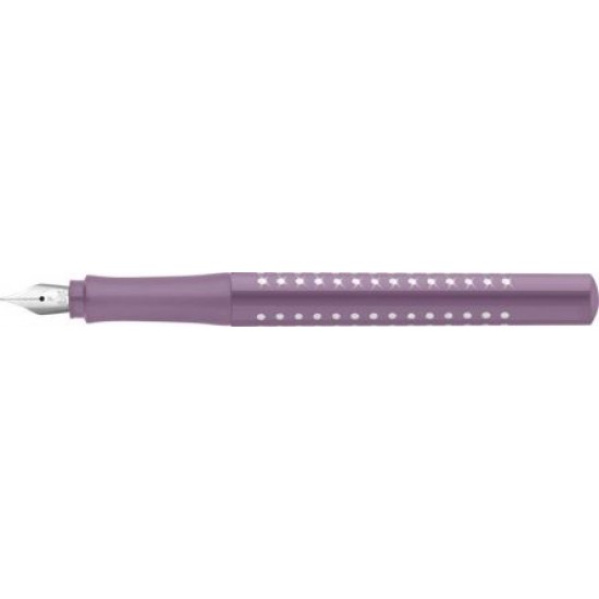 Stilou SPARKLE, violet metalic,grosime penita M, Faber - Castell