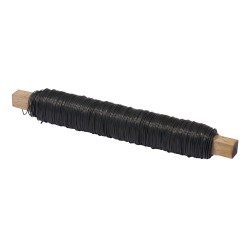 Sarma floristica on wooden stick, glowed, 0,50 mm o, 100g, tab-bag 1 pc.