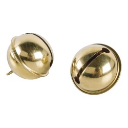 Clopotei metalici decorativi, rotunzi, gold, tab-bag 2 pcs. Clopotei metalici decorativi, rotunzi, gold, tab-bag 2 pcs.