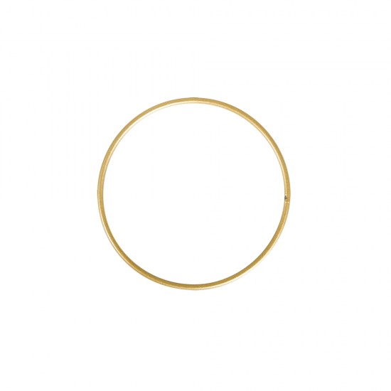 Inel metalic, gold, diam.10 cm