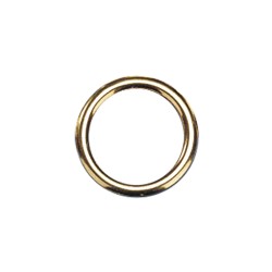 Inele metalice, 27mm o, gold, 25 pcs.