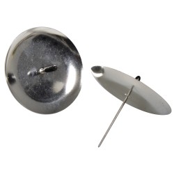 Suport lumanare pentru Advent, 8 cm, Argintiu, ambalare 4 buc. Suport lumanare pentru Advent, 8 cm, Argintiu, ambalare 4 buc.