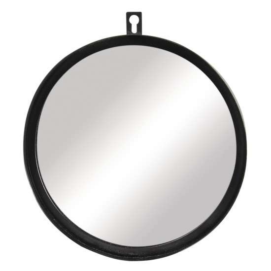 Oglinda metalica diametru 18cm , 3 cm grosime