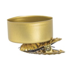 Suport lumanare , auriu, 4pcs