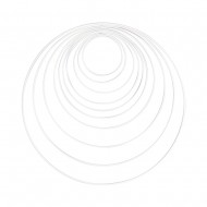 Set de inele metalice 10-40cm, 10/set