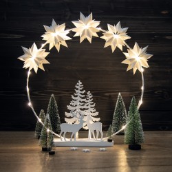 Magic stars, 20/set pungi albe 