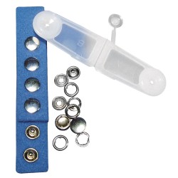 Capse metalice, Rayher, platinum, diam.10,5 mm, 15 buc/set Capse metalice, Rayher, platinum, diam.10,5 mm, 15 buc/set