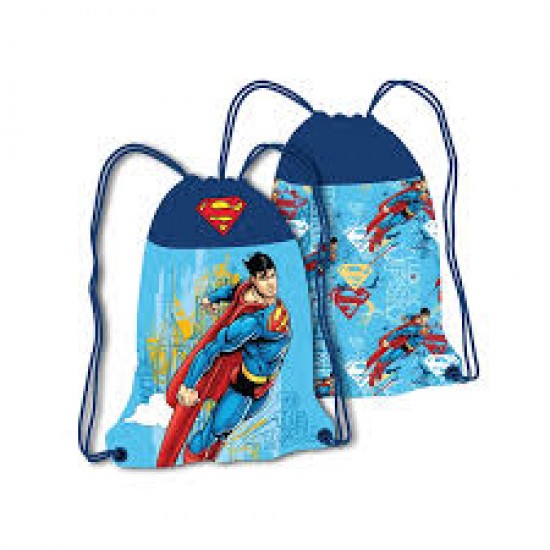 Sac sport Pigna, Superman, SPRS1599-1, dimensiune 40x32 cm