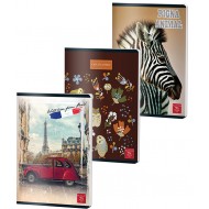 Caiet capsat PIGNA, A5 48 file, clasic, matematica