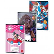 Caiet capsat Pigna, A5 24 file, TIP 1, clasic