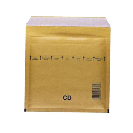 Plic antisoc CD, kraft, 200×175 mm, 10/set