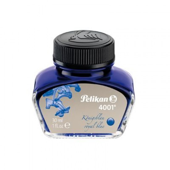 Cerneala 4001, culoare albastru inchis, calimara 30 ml , Pelikan
