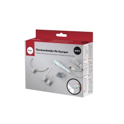 Cutter termic 3 în 1 pentru polistiren / styro , 3 accesorii diferite, Rayher