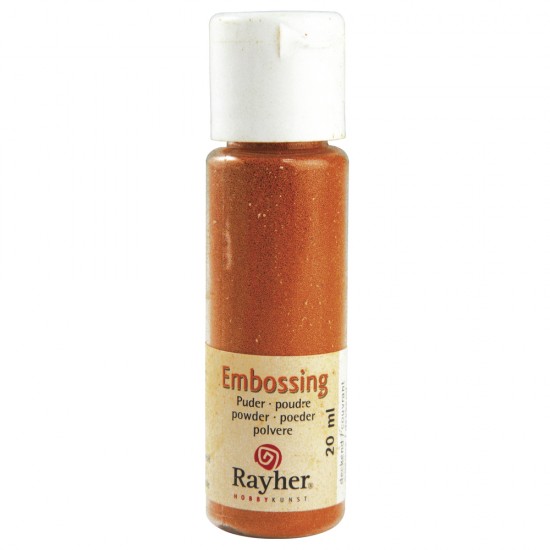 Pulbere embosare Rayher, 20 ml, opaca, orange